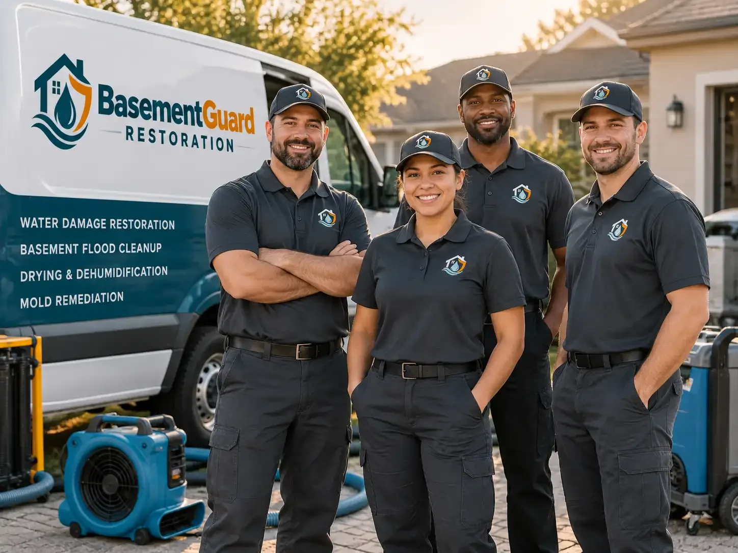 Basement Water Damage Restoration company in Mcbrides, MI